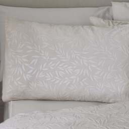 Catherine Lansfield Corded Leaves Bedspread - DISC Corded Leaves Bedspread 240X260CM - thumbnail 3