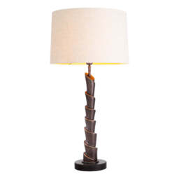 Eichholtz Riverbank Table Lamp Bronze Highlight Finish - Table Lamp Riverbank - thumbnail 1