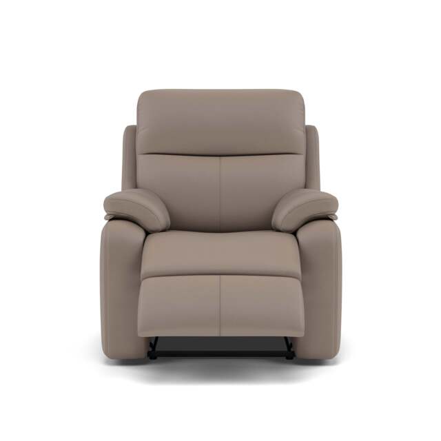 G Plan Kingsbury Recliner Armchair - Power Recliner Chair with USB Grade H - Power Recliner with USB - H001 Oxford Mushroom - image 1