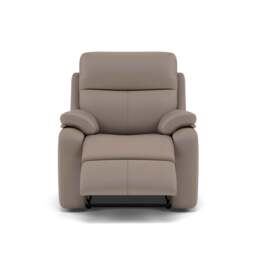 G Plan Kingsbury Recliner Armchair - Power Recliner Chair with USB Grade H - Power Recliner with USB - H001 Oxford Mushroom - thumbnail 1