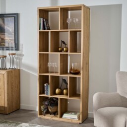 Sunnie Bookshelf - Bookshelf Brushed Oak / Hesse Dark Oil - thumbnail 2