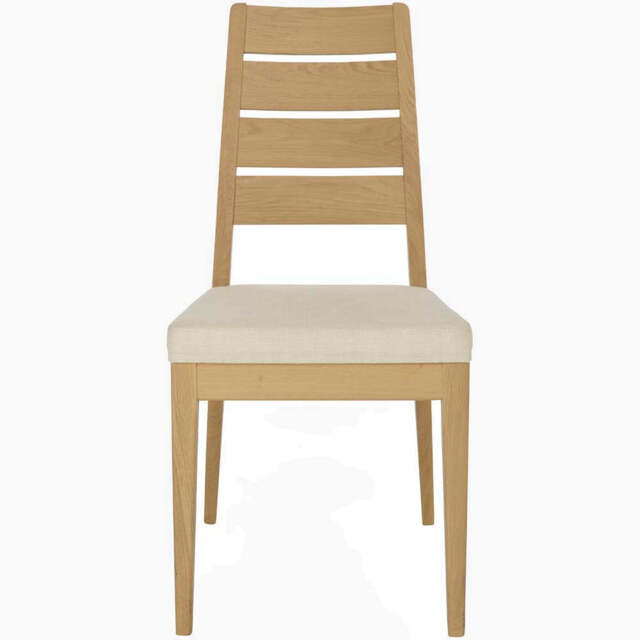 Ercol Romana Dining Chair - Dining Chair Leather - L808 / Clear Matt - image 1