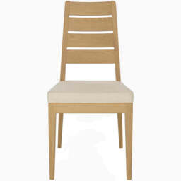 Ercol Romana Dining Chair - Dining Chair Leather - L808 / Clear Matt