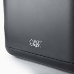 Joseph Joseph Bathroom Black Large Toothbrush Caddy - EasyStore Large Toothbrush Caddy Matt Black - thumbnail 4
