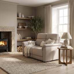Orkney 2 Seater Sofa - 2 Seater Sofa Fabric - BFAMAD-02 SILVER GREY - thumbnail 2