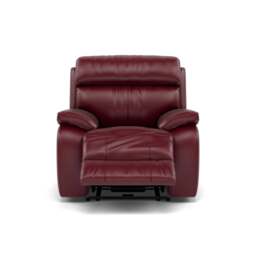 Galaxy Recliner Armchair - Power Recliner Chair Cat 20S - Power Recliner with USB - BVS-035C DEEP RED