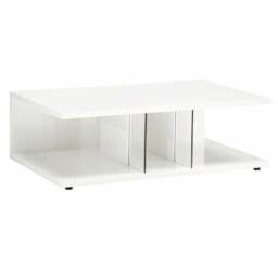 Imperia Coffee Table - Occasional Table 126 x 76 cm White High Gloss - thumbnail 1