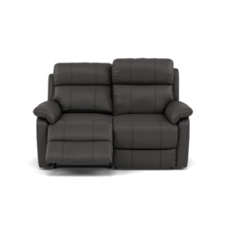 Fara 2 Seater Recliner Sofa - 2 Seater with 2 Power Recliners Cat 25S - Power Recliner with USB - NCS-180E SLATE GREY - thumbnail 1