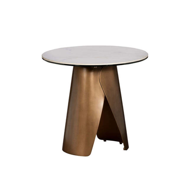 Strata Lamp Table - Lamp Table Glass Ceramic Top - image 1