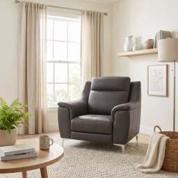 Nicoletti Carmen Armchair - Armchair CB - Feet: Graubraun / Torello PS Tortora 328 - thumbnail 2