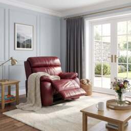 Galaxy Recliner Armchair - Manual Recliner Chair Cat 20S - Manual Recliner - TOS-195E  HAZELNUT - thumbnail 2