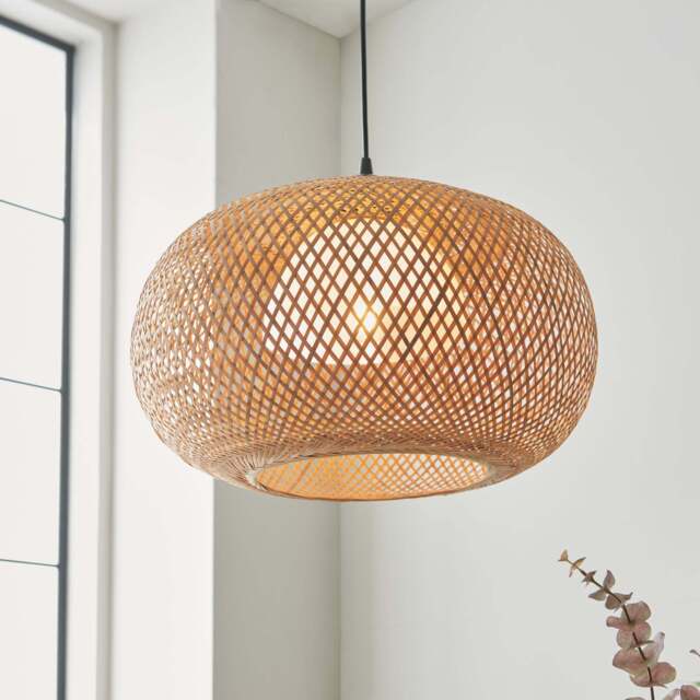 Bali 1 Globe Pendant Light - DHD Bali 1 Pendant Light 45x155x43CM - image 1