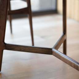 Barcelona Dining Table - Dining Table 160x90cm Dark Wood / Marble - thumbnail 4