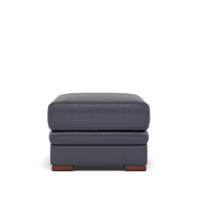 Gino Storage Footstool - Storage Stool Cat 60 - Cat-60/18 Montana Lavender Grey / Wooden Feet - image 1