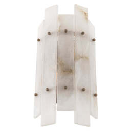 Eichholtz Ruby Wall Lamp Antique Brass And Alabaster - Wall Lamp Ruby - thumbnail 4