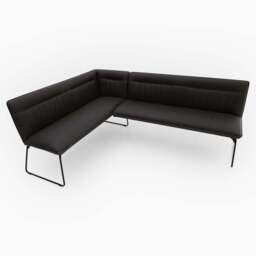 Detroit Dining Table, Marx Corner Bench & Low Bench Set - thumbnail 3