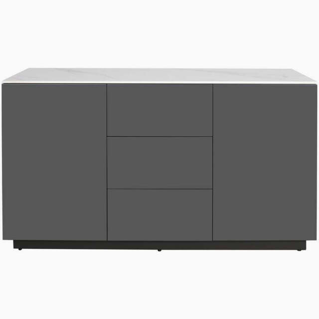 Avalon Sideboard - Large Sideboard Sintered Stone / Satin Grey - image 1