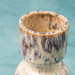 Shai Medium Speckled Beige Vase - Shai Medium Speckled Beige Vase - thumbnail 4