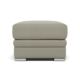 Gino Footstool - Footstool Cat 60 - Cat-60/28 Montana New Grey / Metal Feet