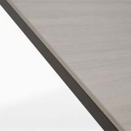 Phase Side Table - End Table Latte Tones (Buwen) Matt Ceramic / Warm Brown Metal Frame - thumbnail 5