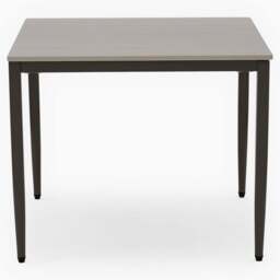 Phase Side Table - End Table Latte Tones (Buwen) Matt Ceramic / Warm Brown Metal Frame - thumbnail 3