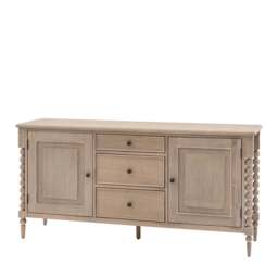 Artisan 2 Door 3 Drawer Sideboard - 2 Door 3 Drawer Sideboard Natural - thumbnail 5