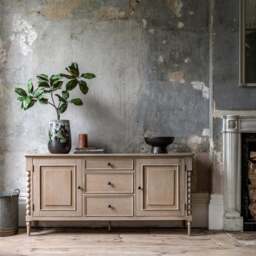 Artisan 2 Door 3 Drawer Sideboard - 2 Door 3 Drawer Sideboard Natural - thumbnail 2