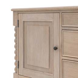 Artisan 2 Door 3 Drawer Sideboard - 2 Door 3 Drawer Sideboard Natural - thumbnail 8