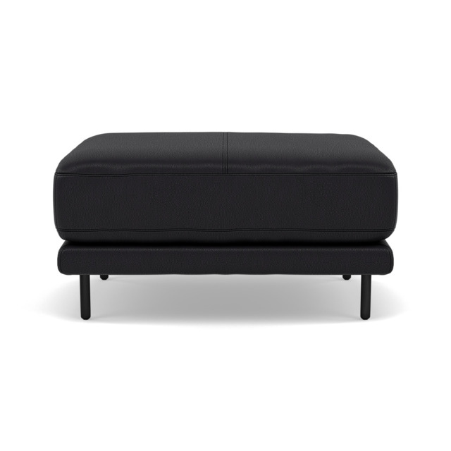 Morris Footstool - Rectangular Footstool Cat 25 - NC-023C BLACK - image 1