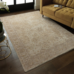 Hydra Ornate Beige Rug - Ornate Beige 160 x 240cm - 160cm x 240cm - thumbnail 2