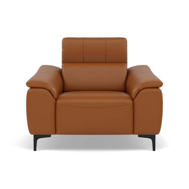 Nicoletti La Scala Armchair  - Armchair CK Botero - Botero 2151 Cuoio - image 1