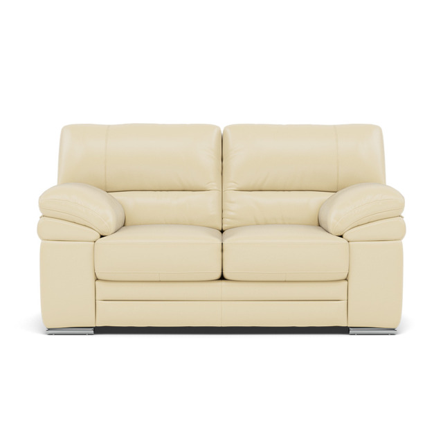 Gino 2 Seater Sofa - 2 Seater Sofa Cat 60 - Cat-60/02 Montana Cool Cream / Metal Feet - image 1