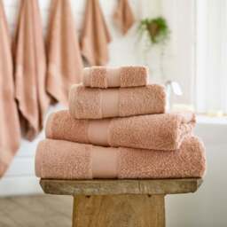 Egyptian Embrace Towel Coral - Egyptian Embrace Face Cloth Coral - thumbnail 1