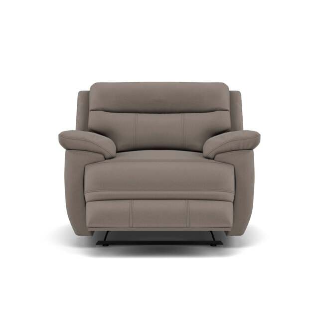 Tranquil Recliner Armchair - Power Recliner Chair Fabric - Power Recliner with USB - BFA-MAD-03 DARK GREY - image 1