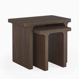 Sonoma Nest of Tables - Rectangular Nest of Tables Oak