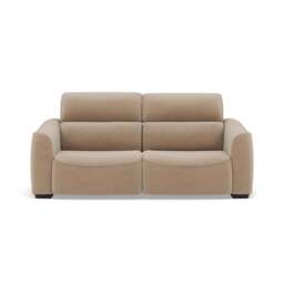 Beck 3 Seater Sofa - 2.5 Seater Sofa Fabric - FAB-CAN-170 MUSHROOM