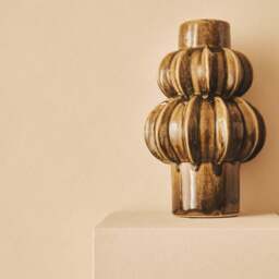 Kondo Brown Bubble Vase - Kondo Brown Bubble Vase