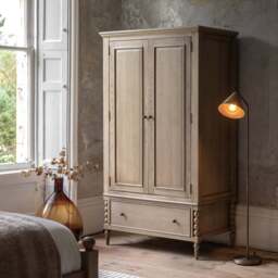 Artisan 2 Door 1 Drawer Wardrobe - 2 Door 1 Drawer Wardrobe Natural - thumbnail 2