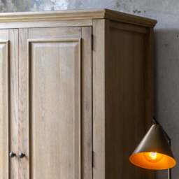 Artisan 2 Door 1 Drawer Wardrobe - 2 Door 1 Drawer Wardrobe Natural - thumbnail 5