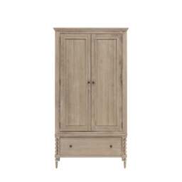 Artisan 2 Door 1 Drawer Wardrobe - 2 Door 1 Drawer Wardrobe Natural