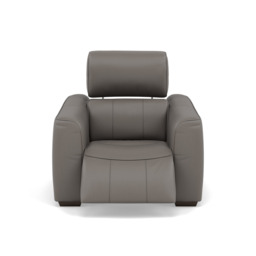 Beck Recliner Armchair - Power Recliner Chair Cat 20S - Power Recliner with USB - NWS-042E ELEPHANT - thumbnail 1