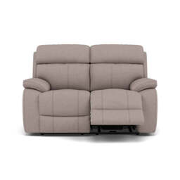 Galaxy 2 Seater Recliner Sofa - 2 Seater Sofa 2 Manual Recliners Fabric - Manual Recliner - BFA-BLJ-22 DOVE GREY - thumbnail 1