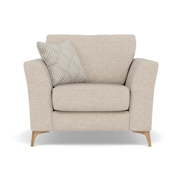 Chilton Armchair - Chair Fabric - Light Feet / Barley Linen - image 1