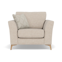 Chilton Armchair - Chair Fabric - Light Feet / Barley Linen