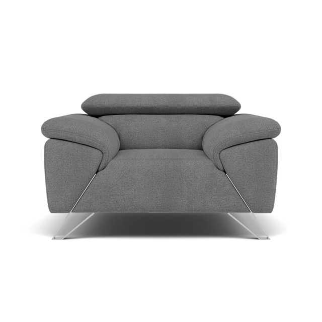 Nicoletti Puccini Armchair - Armchair NA - Fuente FR Anthracite - image 1