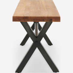 Bourton Oak Bench - Large Bench Oak / Veneer - thumbnail 6