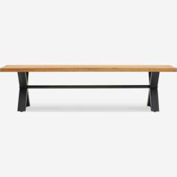 Bourton Oak Bench - Large Bench Oak / Veneer - thumbnail 1