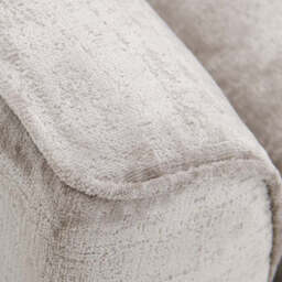Allure Corner Sofa with Footstool - Corner Group with Stool Chaise Right Grade D - Right Hand Facing - Extraflex - Pillow Back / Aaron Silver/Destiny Silver/Tessere Pebble / Light Beech Feet - thumbnail 6