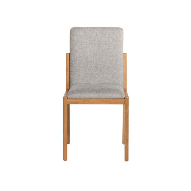 G Plan Maddison Dining Chair With Stretcher - Upholstered Dining Chair (With Stretcher) Warm Oak - image 1