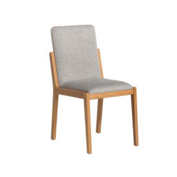 G Plan Maddison Dining Chair With Stretcher - Upholstered Dining Chair (With Stretcher) Warm Oak - thumbnail 2